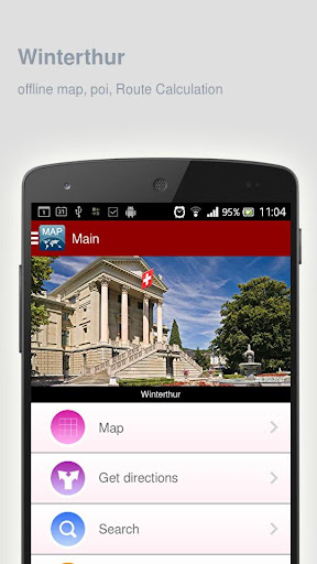免費下載旅遊APP|Winterthur Map offline app開箱文|APP開箱王