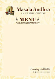Masala Andhra - An Ethnic Cuisine menu 5