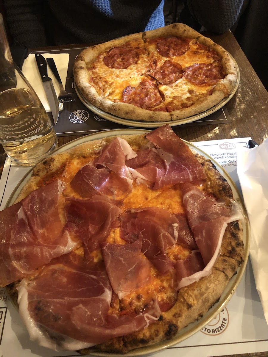 Gluten-Free Pizza at Pizza in Trevi