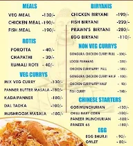 Amaravathi Mess Taste Of Vijayawada menu 1