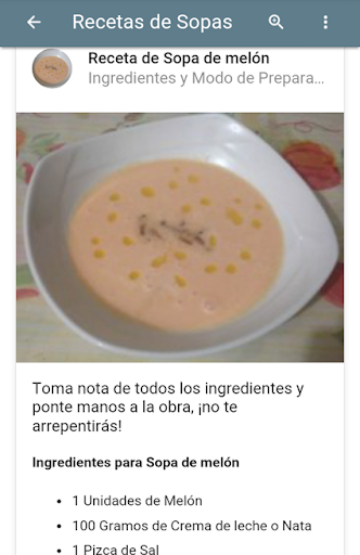 Recetas De Sopas