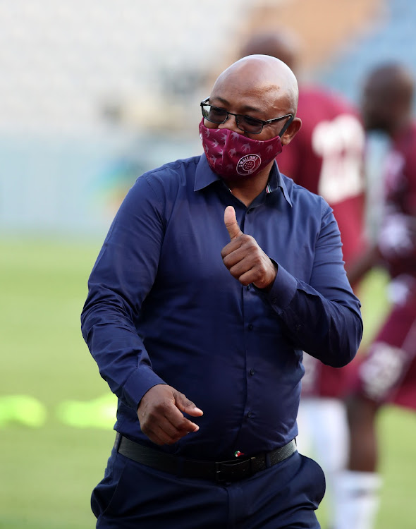 FILE IMAGE: David Mogashoa, CEO of Swallows during the DStv Premiership 2020/21 match between Swallows and Chippa United at the Dobsonville Stadium, Soweto on the 20 January 2021.