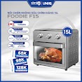 Nồi Chiên Không Dầu 15L Chính Hãng Crenot Foodie F15 Cỡ Lớn Nóng 2 Chiều Lò Chiên 15 Lít Bếp Nướng To 8L 10L 12L 18L 23L