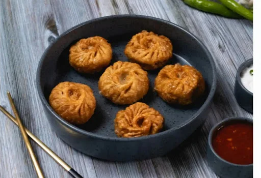 Fried Veg Momos [10 Pieces]