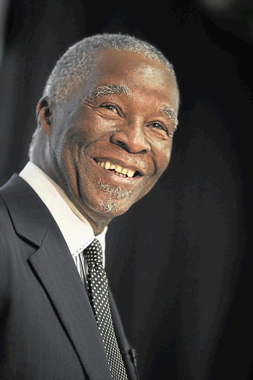 Former president Thabo Mbeki