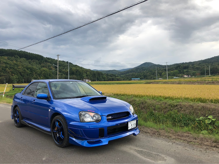 インプレッサ WRX STIの愛車お気に入り写真バトン・北海道・一眼レフ初心者・紅葉と愛車・一眼レフ練習中に関するカスタム事例の投稿画像11枚目