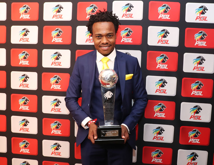 Footballer of the Year Percy Tau.