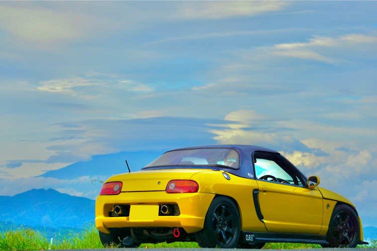 ビートのKIINAI愛車・フォロワー様に感謝申し上げます🙇‍♂️・NO  correct answer in the Photo・愛車の後姿に萌える🍑😌・富士山と愛車に関するカスタム事例の投稿画像4枚目