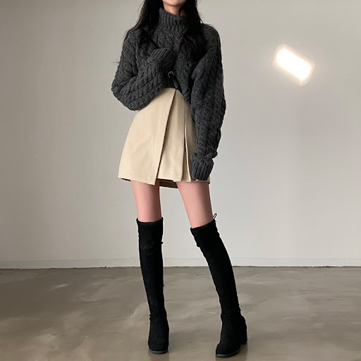 Title 16, Autumn And Winter Turtleneck Extra Thick Warm P...