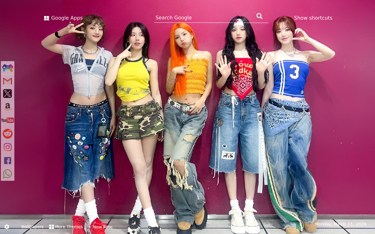 G)I-DLE (여자)아이들 Wallpapers New Tab Extension by Gameograf Chrome Extension Image 6