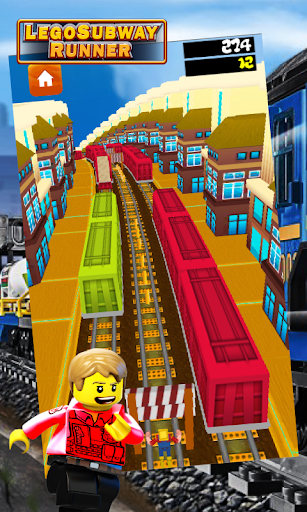 Lego Subway Runner Surfers