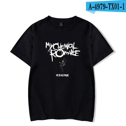 Title 9, My Chemical Romance loose fit mens short-sleev...
