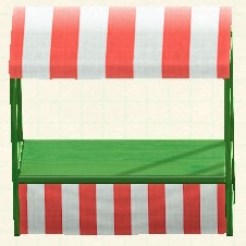 やたい_グリーン-レッドストライプ