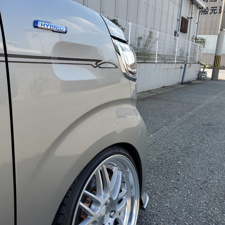 スペーシアカスタムの退化？進化？・#エアサス・エアサスのある生活・強化フェンダーに関するカスタム事例の投稿画像5枚目