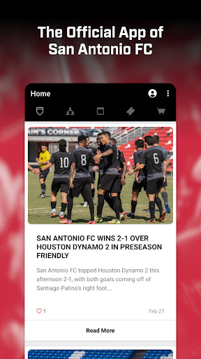 Screenshot San Antonio FC
