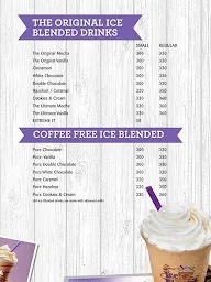 The Coffee Bean & Tea Leaf menu 1