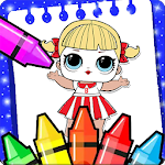 Cover Image of Télécharger dolls coloring book 1.1.0 APK