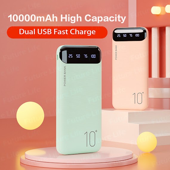 Sạc Dự Phòng Tích Hợp Màn Hình Led Dung Lượng 10000Mah 20000Mah