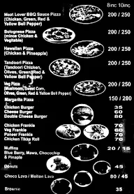 Temptations Bakery menu 1