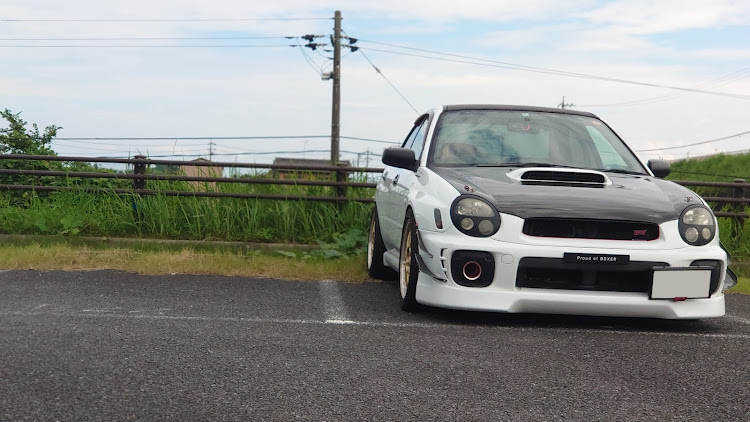 インプレッサ WRX STIのちょっと作業(´罒`)・握力が…Σ(ﾟдﾟ|||)に関するカスタム事例の投稿画像1枚目