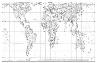 Dream Refuge Gall Peters Projection