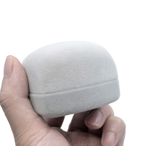 Title 8, Velvet Cloth Big Belly Style Bread Oval Jewelry...