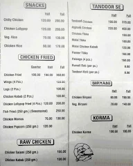 Zaika menu 3