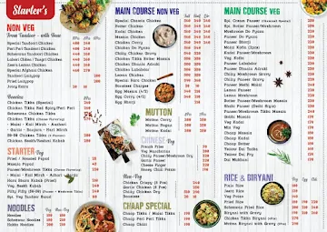 Chawla's 2 menu 