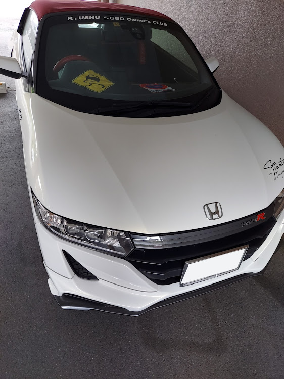 S660の写真の角度・きゅんきゅん・かわいい・きゅんポイント・洗車したいに関するカスタム事例の投稿画像1枚目