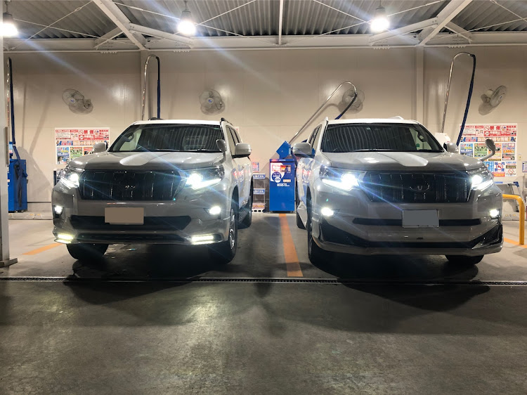 ランドクルーザープラドのモデリスタ・TRD・トヨタ・洗車・福岡に関するカスタム事例の投稿画像1枚目