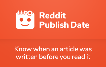 Reddit Publish Date Preview image 0