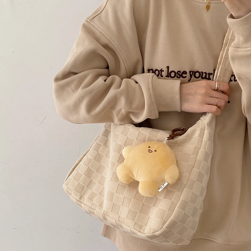 Dames Handtas met Eén Schouder, Eenvoudige Tote Bag, Stijlvol en Functioneel, Ideaal voor Dagelijks Gebruik, Ruim en Comfortabel