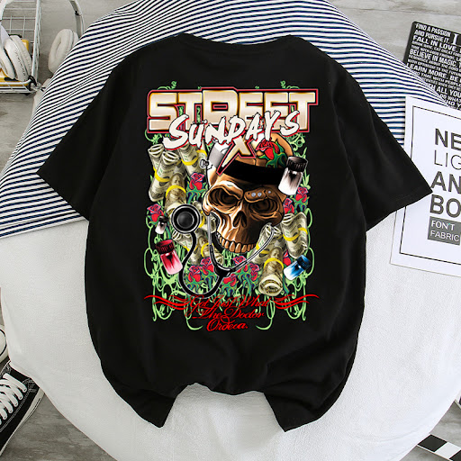 Title 27, Hip-Hop Short-Sleeved Mens T-Shirt Hong Kong S...