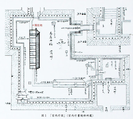 小田原城：幕末期の小田原城絵図(文久図)