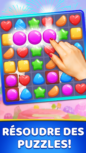 Candy Land: Gratuits Jeux de Match 3 APK MOD screenshots 1