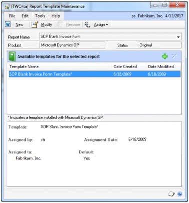 How To Modify Word Templates In Microsoft Dynamics Gp 2010 Dynamics Tips