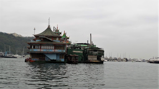 Sampan Boat Tour Hong Kong China 2016