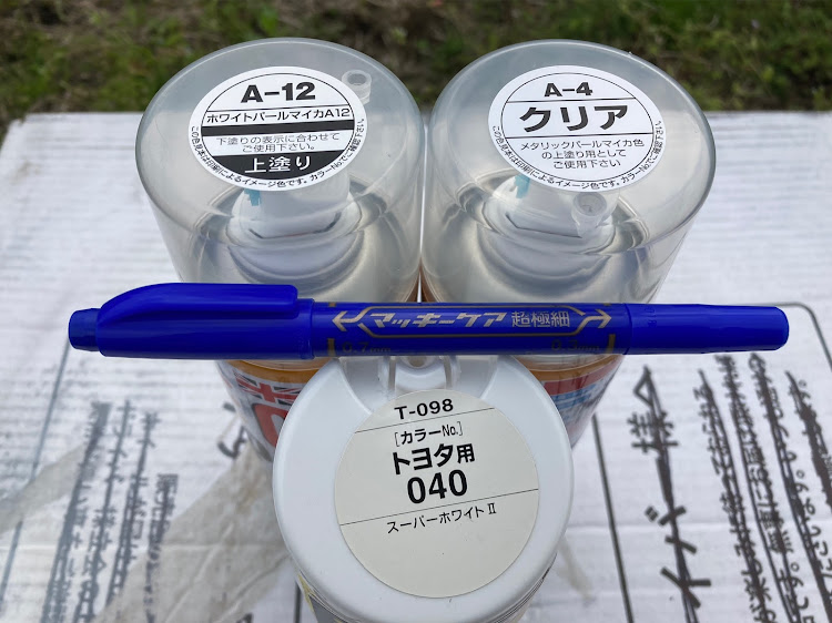 カローラランクスの低そうで低くない少し低い車・白ホイールはいいぞ・DIY塗装・ホイールカラーチェンジ・もう二度とやりたくないに関するカスタム事例の投稿画像2枚目