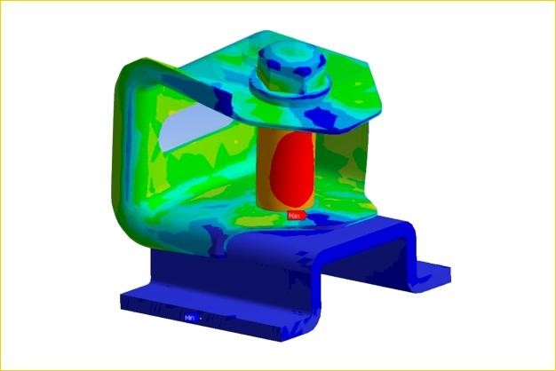 ANSYS - Моделирование затяжки болтового соединения