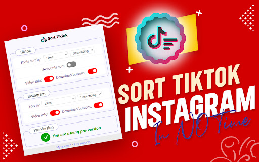 Sort TikTok