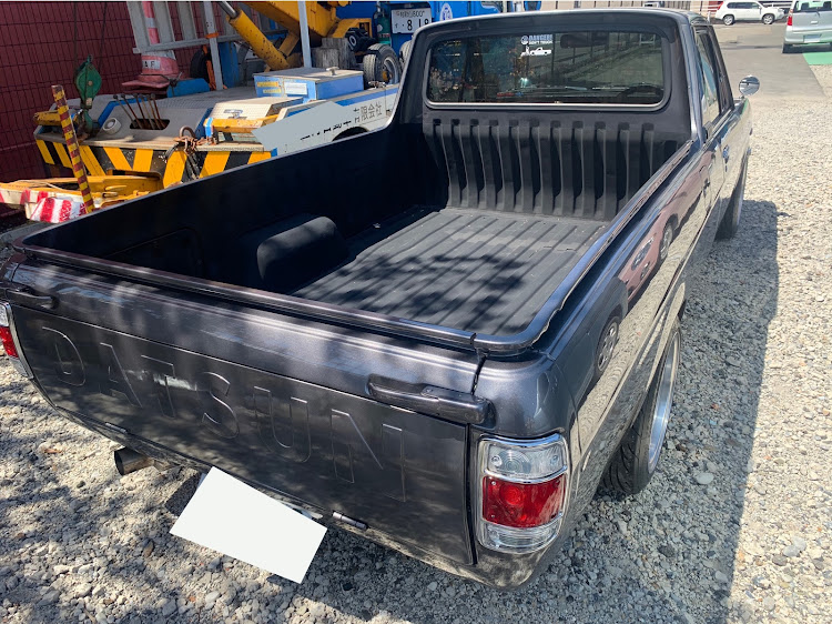 サニートラックのサニトラ・サニートラック・桜と愛車・レッカーでドナドナ・DIYに関するカスタム事例の投稿画像9枚目