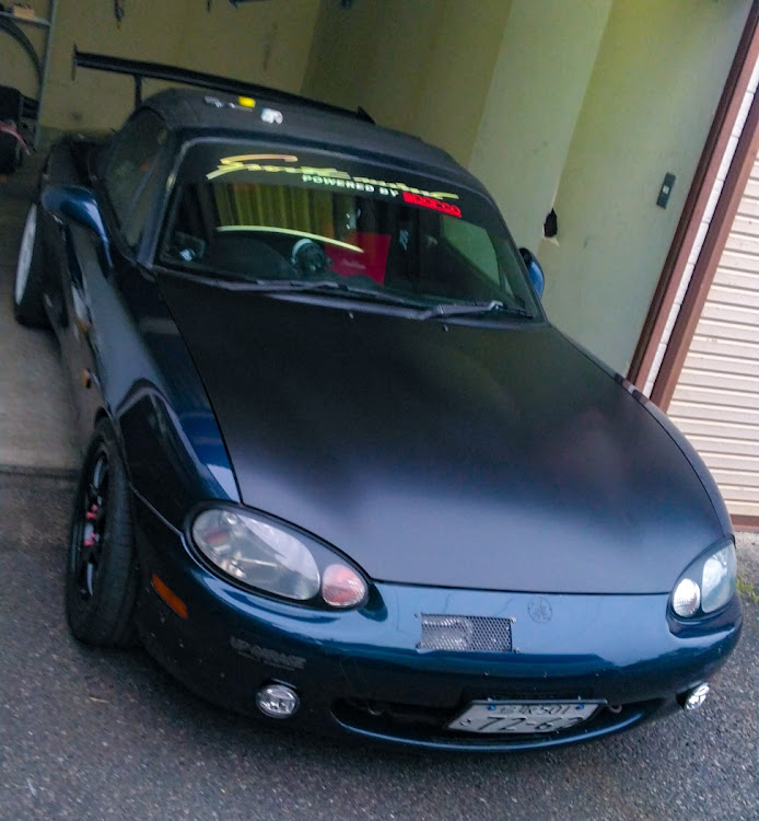 ロードスターの自家塗装・塗装DIY・ラバー塗料に関するカスタム事例の投稿画像2枚目