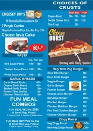 Da Pizza Story menu 1