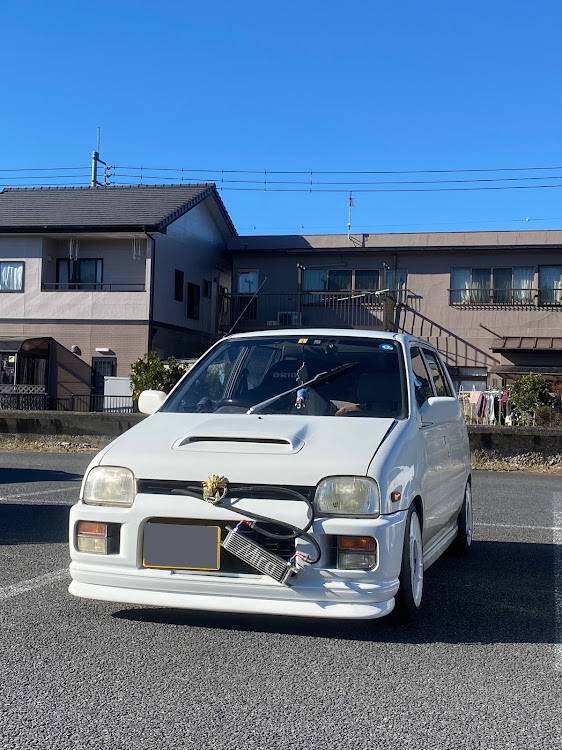 ミラの通勤車・ミラ・l200・ダミーオイルクーラーに関するカスタム事例の投稿画像1枚目