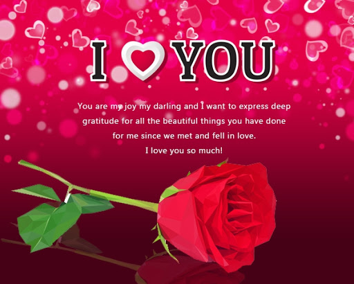 Love messages, flowers image Gif, I Love you gifs