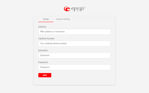 Epygi Click To Call Extension