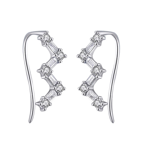 Title 5, Fashion Diamond Simple Ear Jewelry Elegant earr...