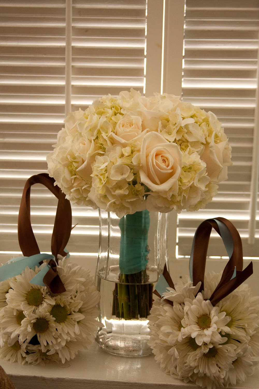 hydrangea centerpieces for