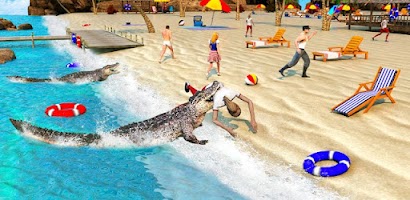 Wild Crocodile Simulator Games Screenshot