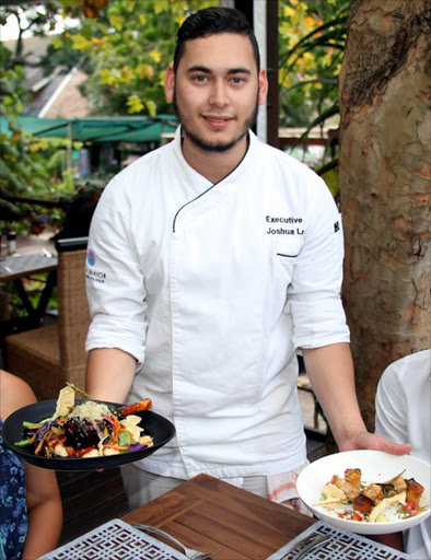 Joshua Levack, 23, executive chef of Sera Maior Restaurant & Teahouse in Nelson Mandela Bay.